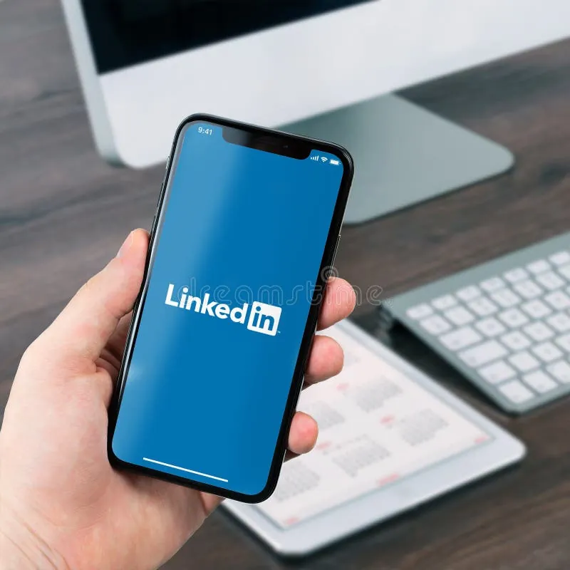 LinkedIn Reachout tips shown on a phone with LinkedIn open