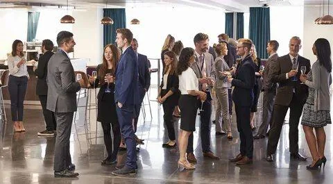 Business networking event that supports client outreach strategies