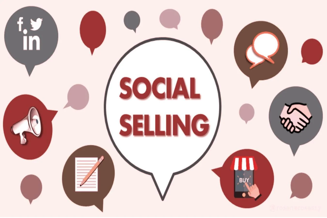 Social selling and cold outreach for client acquisition